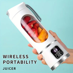 Portable Usb Rechargeable Blender With Led Display - InspireLand