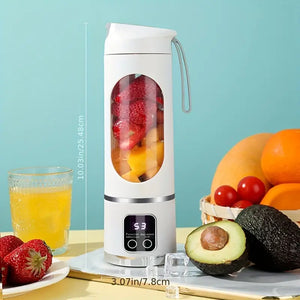 Portable Usb Rechargeable Blender With Led Display - InspireLand