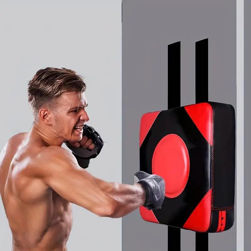 Durable Leather Wall Mounted Boxing Sandbag - InspireLand
