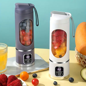 Portable Usb Rechargeable Blender With Led Display - InspireLand