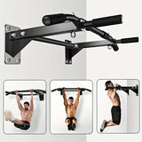 1pc HeavyDuty Iron Wall-Mounted Pull-Up Bar - InspireLand