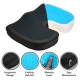 U-Shaped Gel Enhanced Seat Cushion - InspireLand