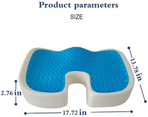 U-Shaped Gel Enhanced Seat Cushion - InspireLand