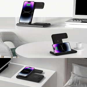 Fast Wireless Charging Station for iPhone and iWatch - InspireLand